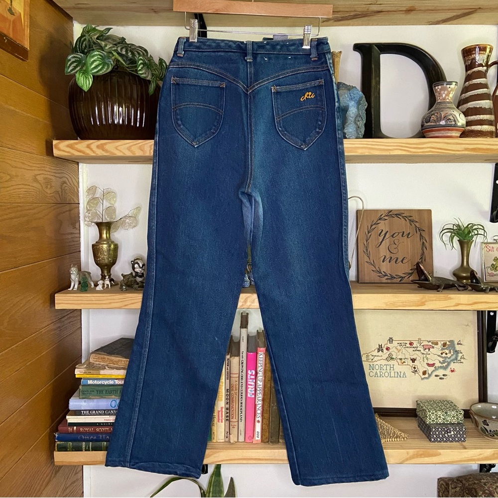 Vintage 80s Chic straight leg high rise jeans